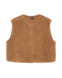 The Quiksilver Womens Cropped Cardigan in Rawhide