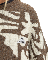 The Quiksilver  Womens Kelso Jumper in Moonstruck