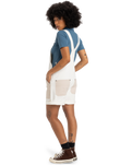 The Quiksilver Womens Collection Womens Lya Dungarees in Snow White