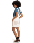 The Quiksilver Womens Collection Womens Lya Dungarees in Snow White