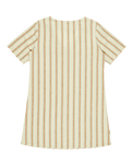 Garrison Dress in Bone White Lomas Stripe