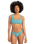 The Quiksilver Womens Collection Womens Dark Roy Bikini Top in Brittany Blue
