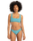 The Quiksilver Womens Collection Womens Dark Roy Bikini Top in Brittany Blue