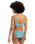 The Quiksilver Womens Collection Womens Dark Roy Bikini Top in Brittany Blue