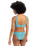 The Quiksilver Womens Collection Womens Dark Roy Bikini Top in Brittany Blue