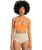 The Quiksilver Womens Collection Womens Melly Bikini Top in Coral Gold