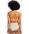 The Quiksilver Womens Collection Womens Melly Bikini Top in Coral Gold