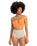 The Quiksilver Womens Collection Womens Melly Hi Waist Surf Bikini Bottoms in Brittany Blue Florever