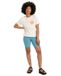 The Quiksilver Womens Collection Womens Standard T-Shirt in Birch