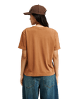 The Quiksilver Womens Essential T-Shirt in Rawhide