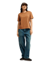 The Quiksilver Womens Essential T-Shirt in Rawhide