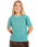 The Quiksilver  Womens Essential T-Shirt in Deep Sea