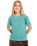 The Quiksilver  Womens Essential T-Shirt in Deep Sea