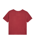 The Quiksilver Womens Essential T-Shirt in Oxblood Red
