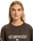 The Quiksilver  Womens Standard Long Sleeve T-Shirt in Chocolate Brown