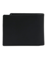New Miss Dollar Bi-Fold Leather Wallet in Black