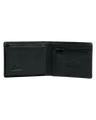 New Miss Dollar Bi-Fold Leather Wallet in Black