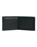 New Miss Dollar Bi-Fold Leather Wallet in Black