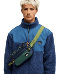 The Quiksilver Mojave Bumbag in Forest