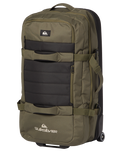 The Quiksilver New Reach Wheelie Luggage Bag in Black Omniphase