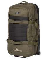 The Quiksilver New Reach Wheelie Luggage Bag in Black Omniphase