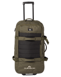 The Quiksilver New Reach Wheelie Luggage Bag in Black Omniphase