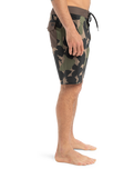 The Quiksilver Mens Highline Arch Boardshorts in Grape Leaf Handtman