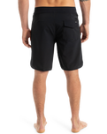 The Quiksilver Mens Highline Scallop Boardshorts in Black