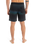The Quiksilver Mens Surfsilk Straight Leg Boardshorts in Black Connect
