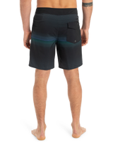 The Quiksilver Mens Surfsilk Straight Leg Boardshorts in Black Connect