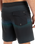 The Quiksilver Mens Surfsilk Straight Leg Boardshorts in Black Connect