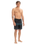 The Quiksilver Mens Surfsilk Straight Leg Boardshorts in Black Connect