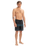 The Quiksilver Mens Surfsilk Straight Leg Boardshorts in Black Connect
