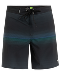 The Quiksilver Mens Surfsilk Straight Leg Boardshorts in Black Connect