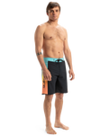 The Quiksilver Mens Surfsilk Holmes Boardshorts in Black Holmes