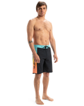 The Quiksilver Mens Surfsilk Holmes Boardshorts in Black Holmes