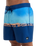 The Quiksilver Mens Everyday Half Jam Boardshorts in Nebulas Blue Wordblock