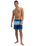 The Quiksilver Mens Everyday Half Jam Boardshorts in Nebulas Blue Wordblock