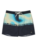 Everyday Half Jam Boardshorts in Dark Navy Wordblock