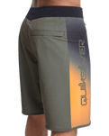 Surfsilk Holmes Boardshorts in Grape Leaf Holmes
