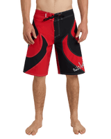 Surfsilk Interceptor 21 Boardshorts in High Risk Red