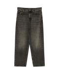 The Quiksilver Mens Relaxed Denim Jeans in Black Black Dirty