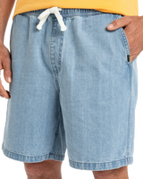 The Quiksilver Mens Taxer Denim Walkshorts in 2001 Stone Wash