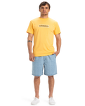 The Quiksilver Mens Taxer Denim Walkshorts in 2001 Stone Wash