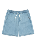 The Quiksilver Mens Taxer Denim Walkshorts in 2001 Stone Wash
