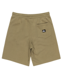 The Quiksilver Mens Salt Water Fleece Shorts in Aloe