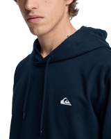 The Quiksilver Mens Basic Hoodie in Dark Navy