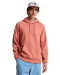 The Quiksilver Mens Basic Hoodie in Desert Sand