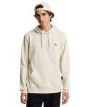 The Quiksilver Mens Basic Hoodie in Bone