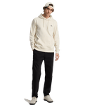 The Quiksilver Mens Basic Hoodie in Bone